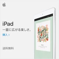 iPad 一面に広がる楽しさ。購入> 送料無料