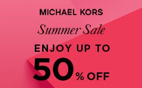 MICHAEL KORS Summer Sale ENJOY UP TO 30% OFF