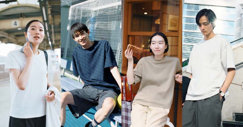 無印良品のTシャツ