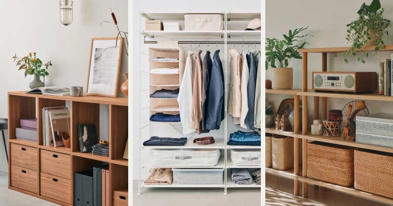 暮らしがととのう、収納棚・収納ラック